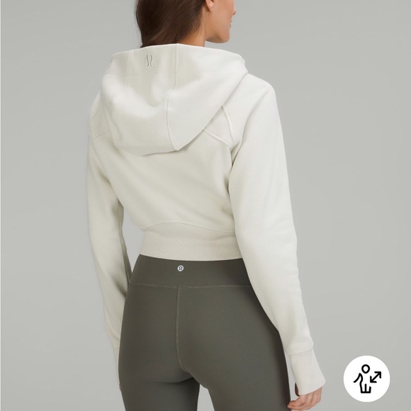 Lululemon cropped Zip Hoodie - Picture 8 of 9